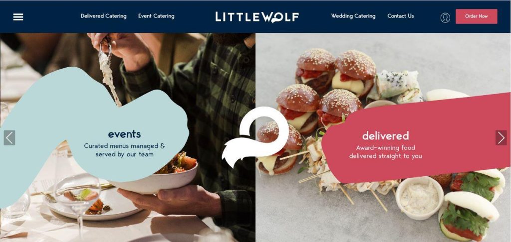 Little Wolf Catering Website